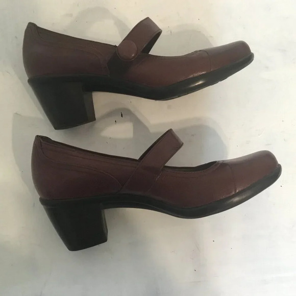 Naturalizer Women's Elliana Mary Jane  Pump Burgundy SZ 7 M - Picture 6 of 10